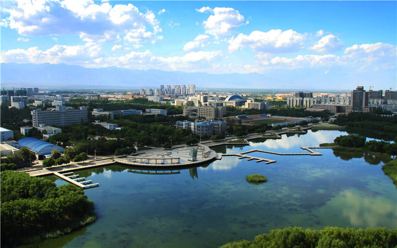 宁夏大学校园实景
