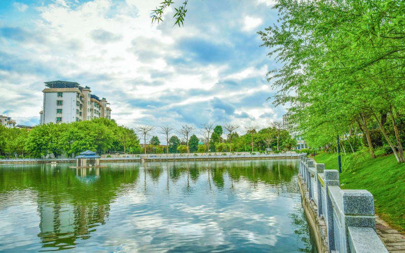 嘉应学院校园实景