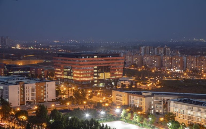 成都大学校园实景