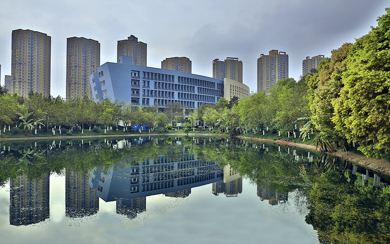 重庆对外经贸学院校园实景