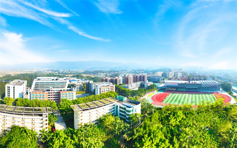 广州松田职业学院校园环境