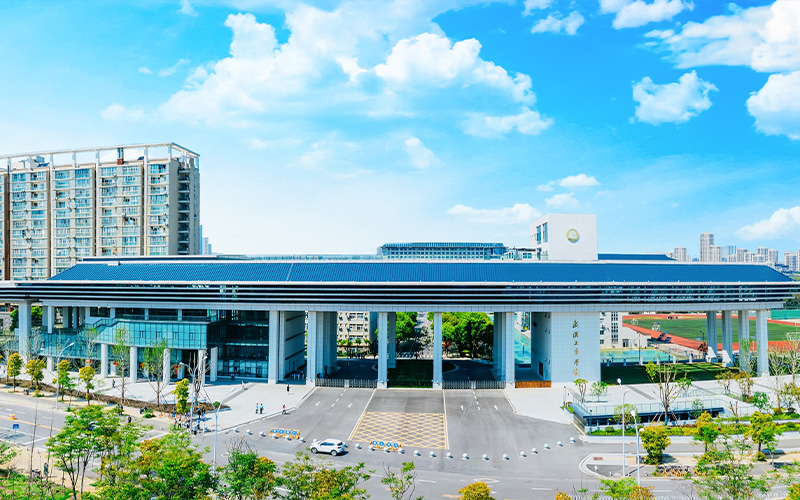 武汉工商学院校园环境