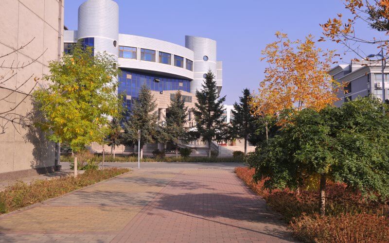 内蒙古工业大学校园实景