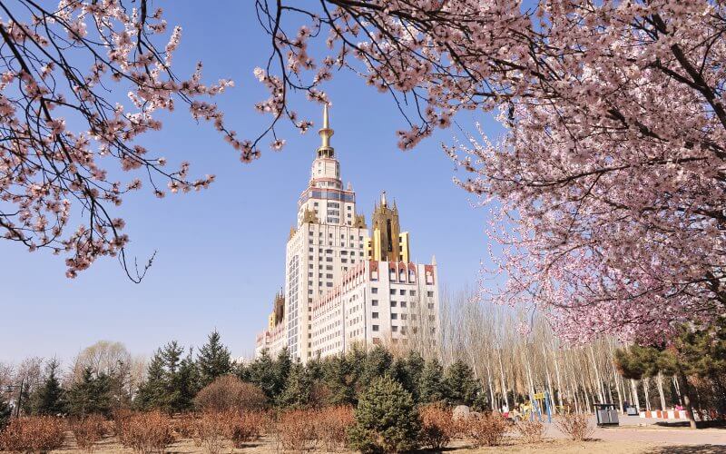 内蒙古工业大学校园实景