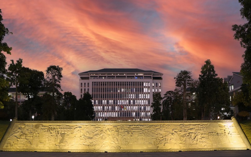 广州华夏职业学院校园实景