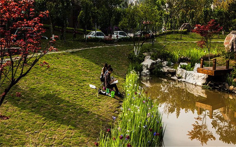 乐山师范学院校园实景