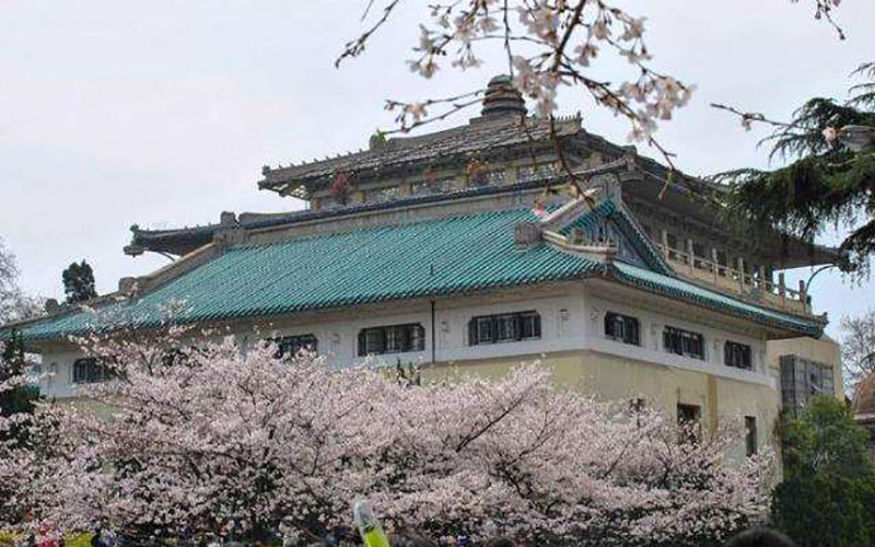 武汉大学校园实景