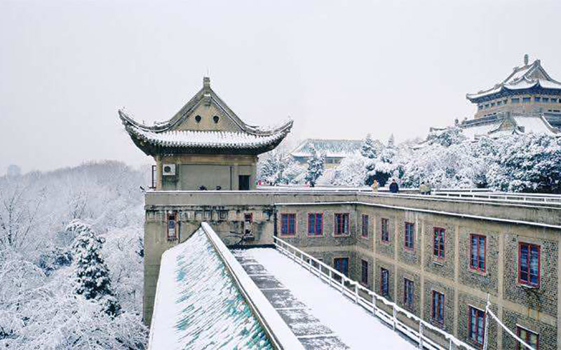 武汉大学校园实景