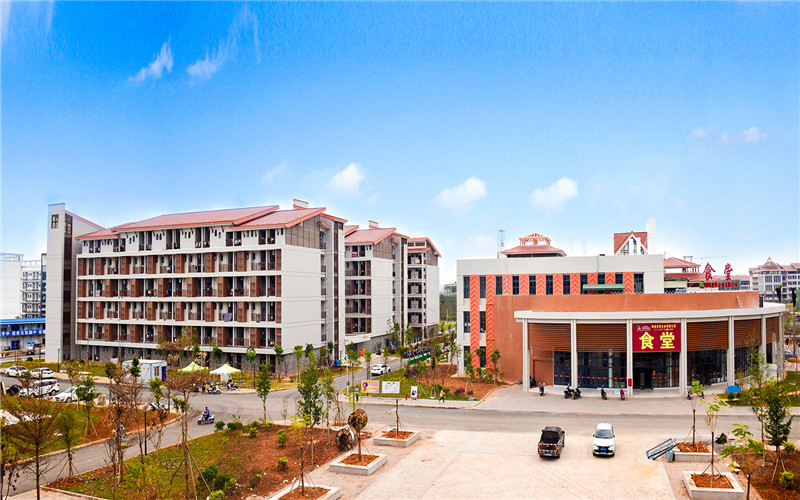 崇左幼儿师范高等专科学校校园实景