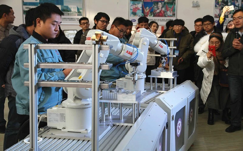 天津渤海职业技术学院校园实景