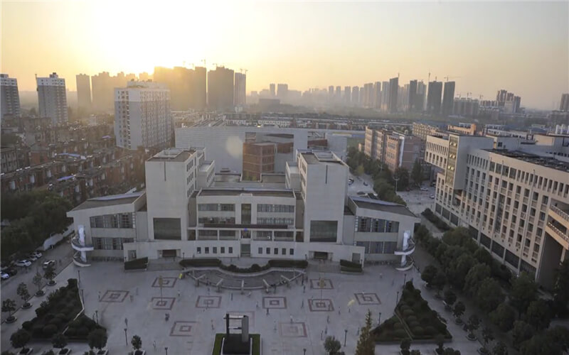 湖北工业大学校园实景