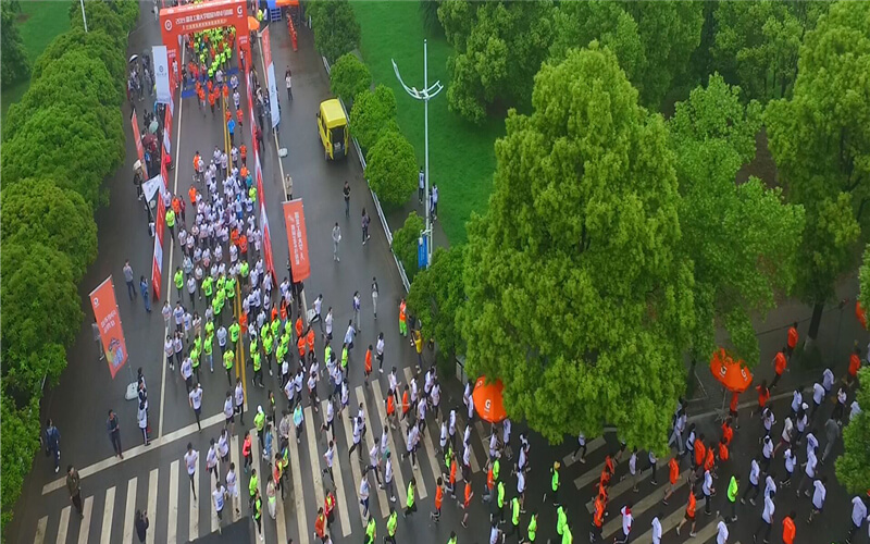 湖北工业大学校园实景