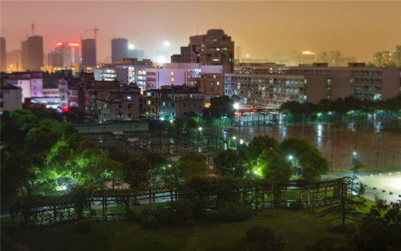 浙江树人学院校园实景