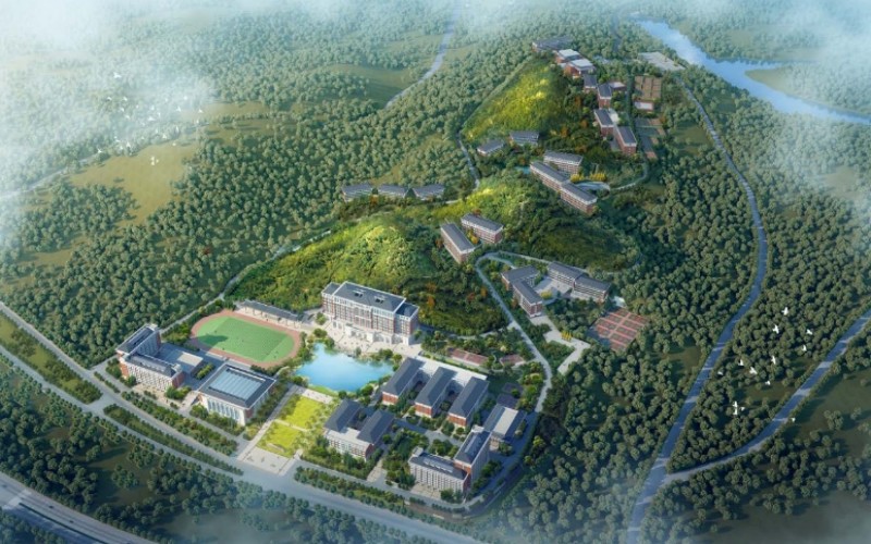 云南工业信息职业学院校园环境