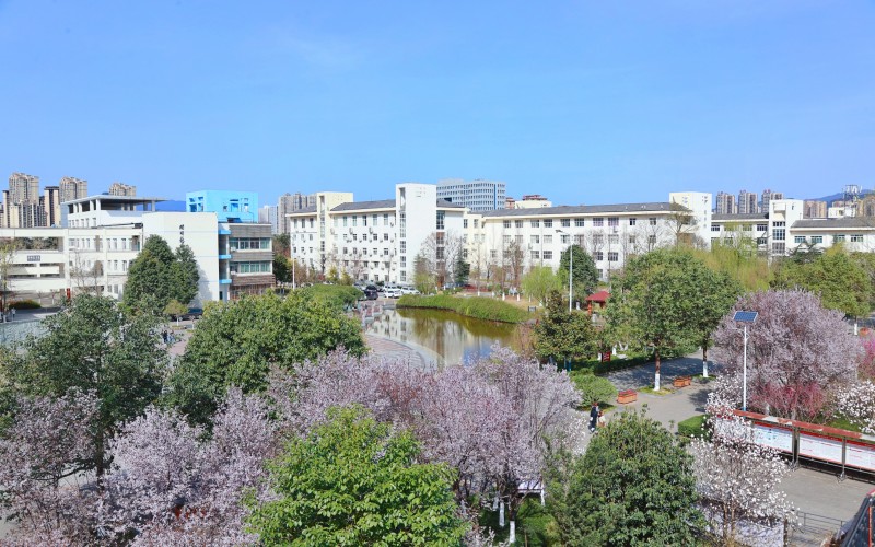 川北幼儿师范高等专科学校校园实景