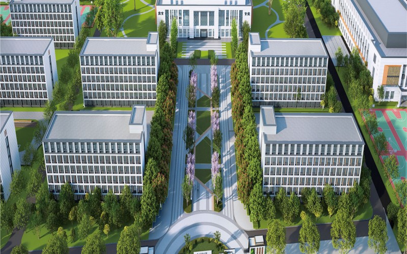 济宁汽车工程职业学院校园环境