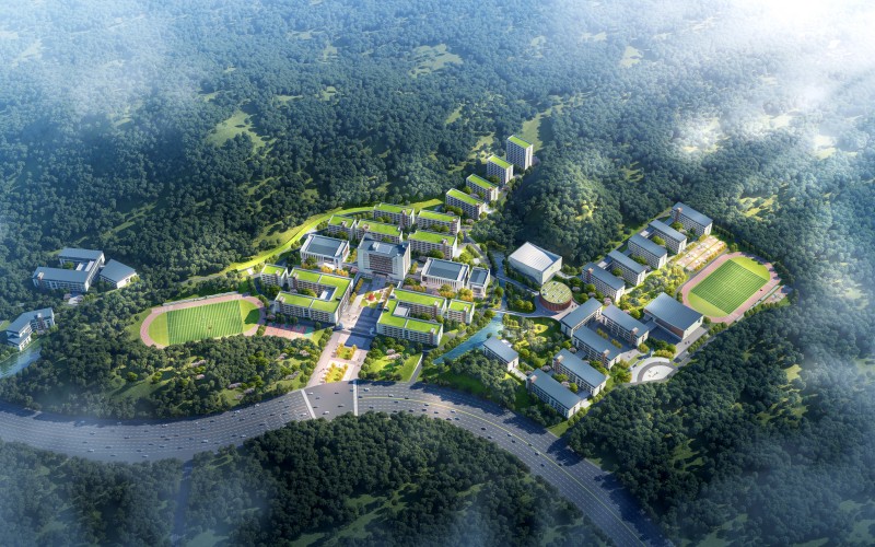 长沙科技职业学院校园环境