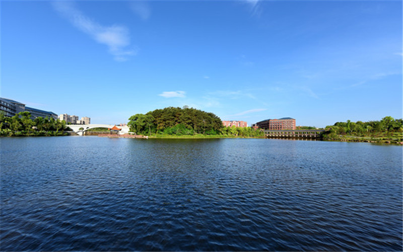 湖南科技大学潇湘学院校园环境