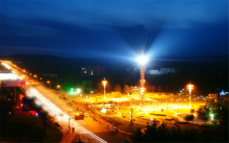 牡丹江大学校园实景