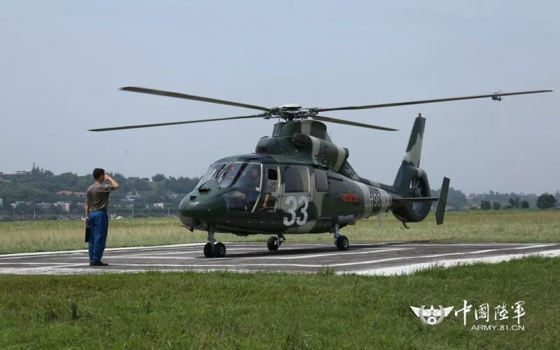 解放军陆军航空兵学院校园实景