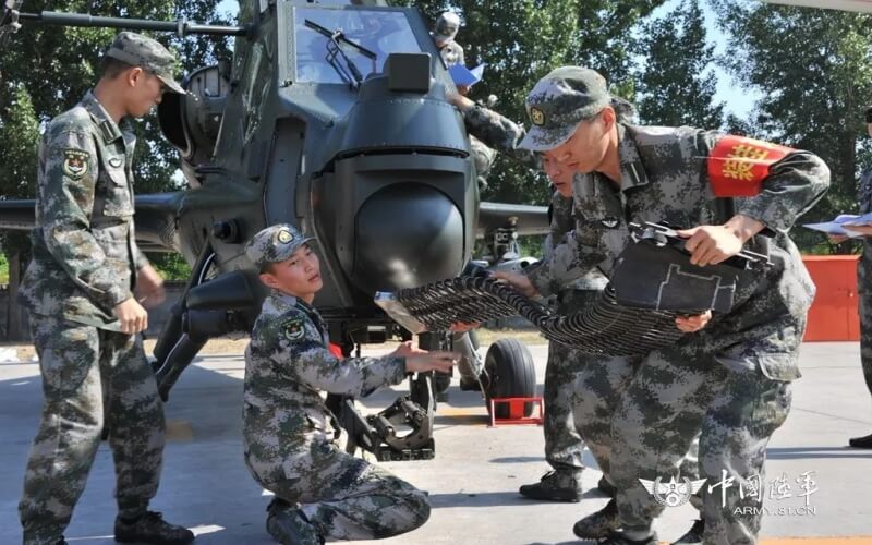解放军陆军航空兵学院校园实景