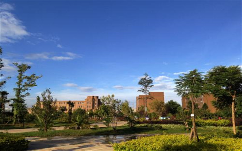 云南艺术学院校园实景
