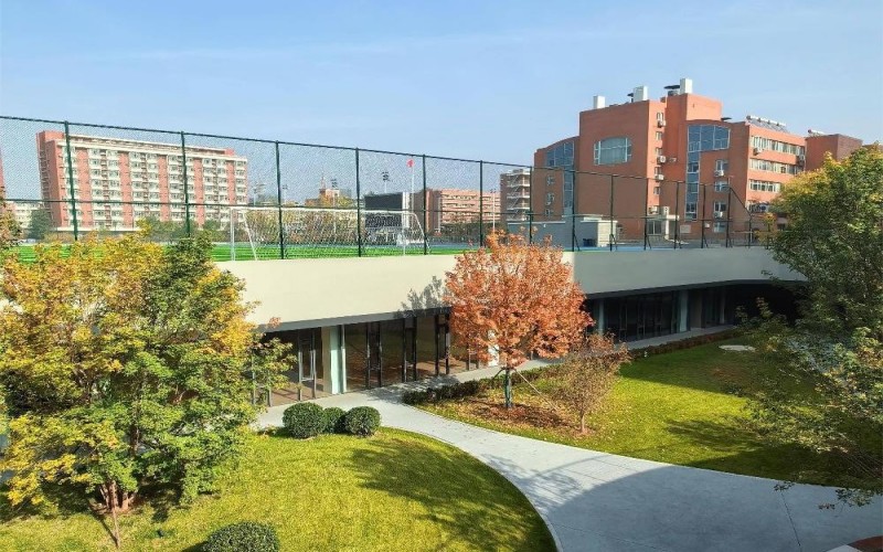 北京电子科技学院校园实景
