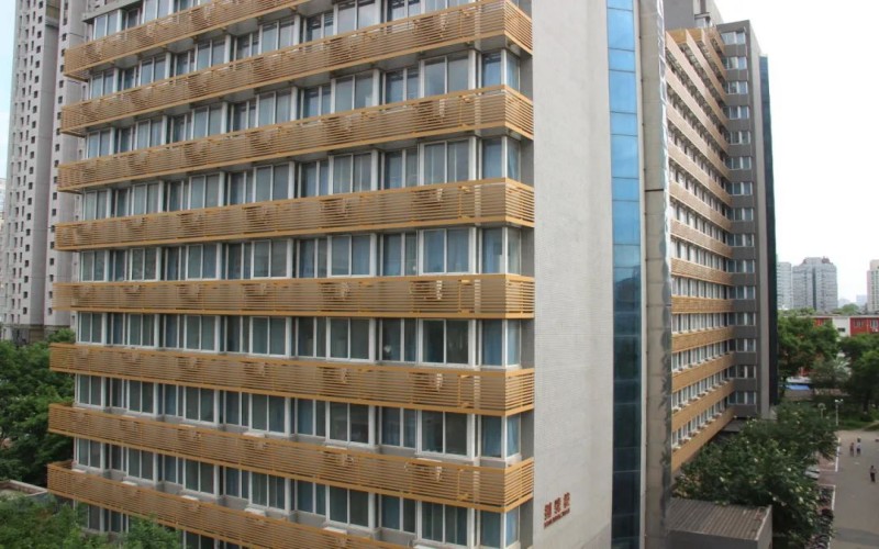 北京外国语大学校园实景