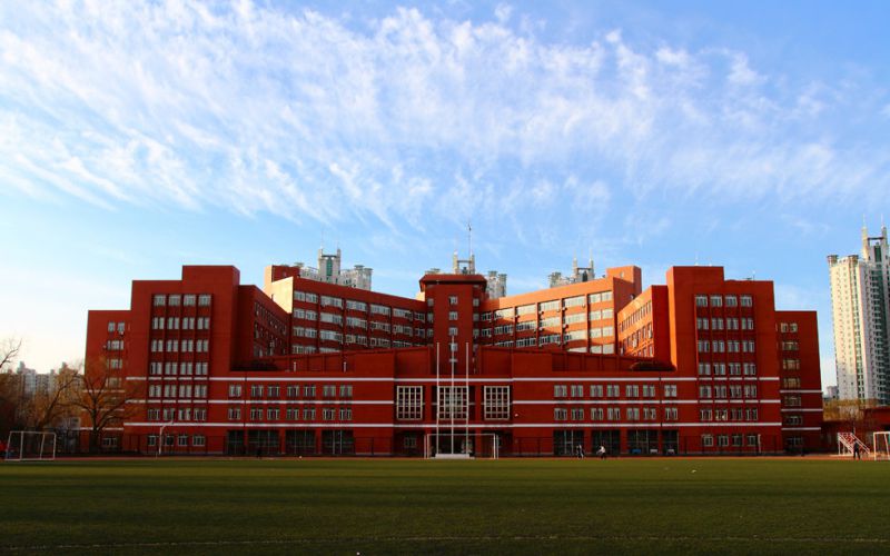 北京外国语大学校园实景