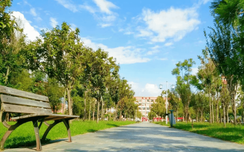 保山学院校园实景