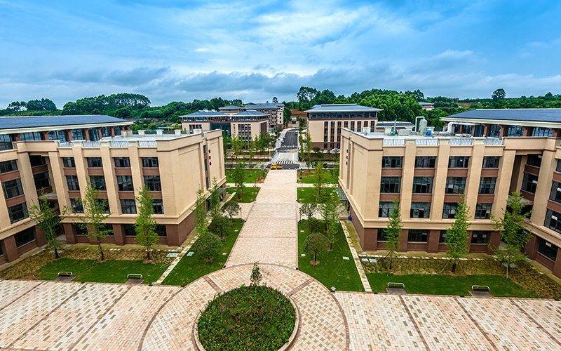 眉山药科职业学院校园实景