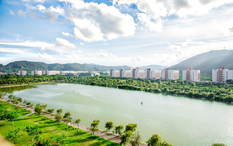 珠海科技学院校园实景