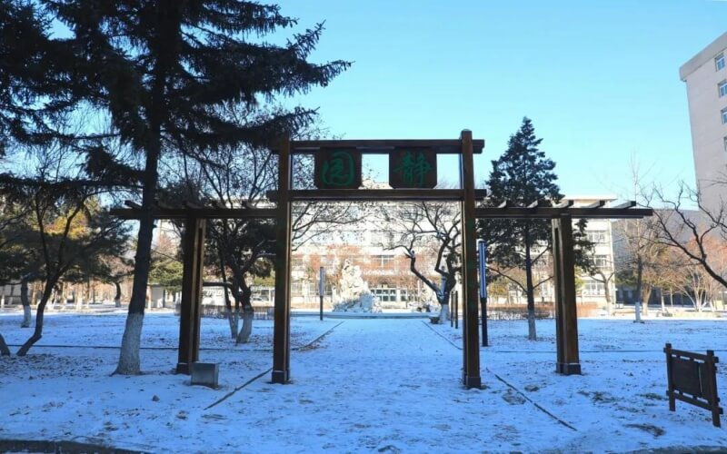 辽宁石油化工大学校园实景