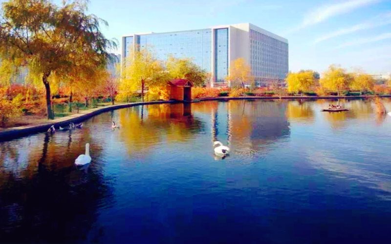 内蒙古财经大学校园实景