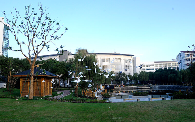 上海商学院校园实景
