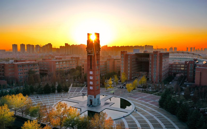 郑州大学校园实景
