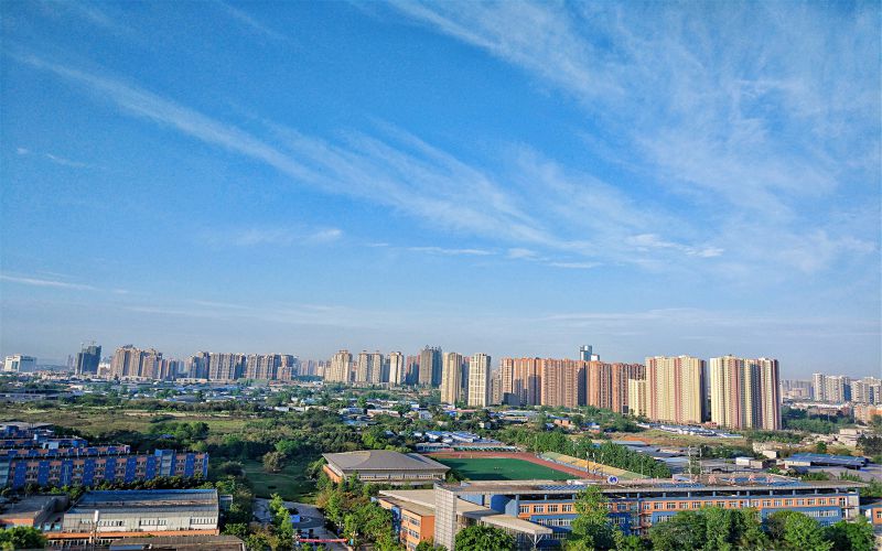 四川长江职业学院校园实景