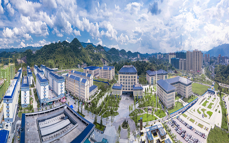 湖北恩施学院校园实景