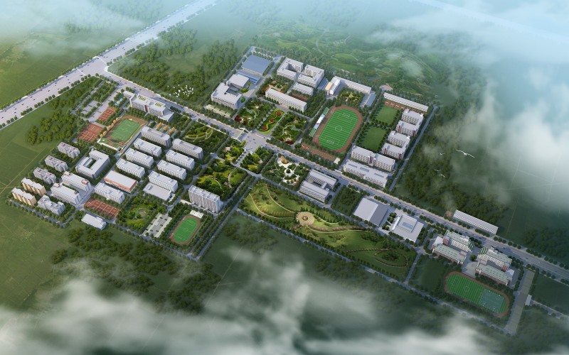 西安科技大学高新学院校园实景