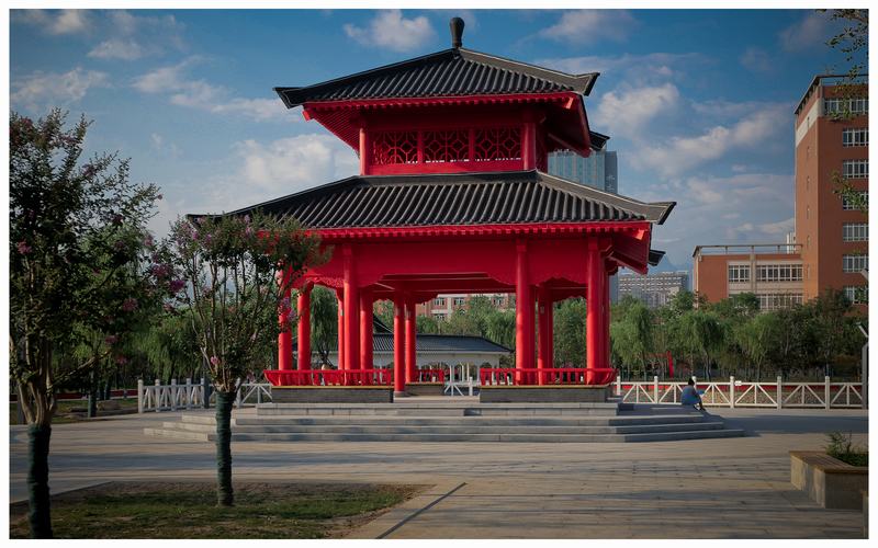 宝鸡文理学院校园实景