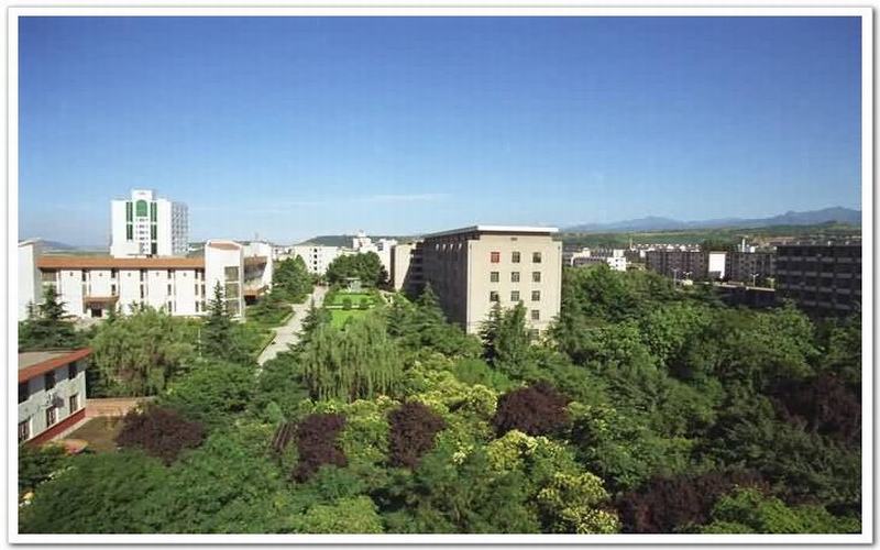 宝鸡文理学院校园实景