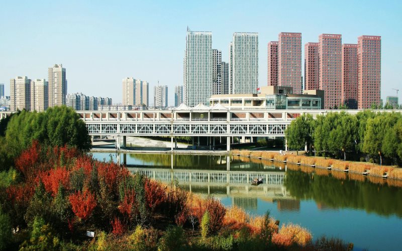 沈阳建筑大学校园实景