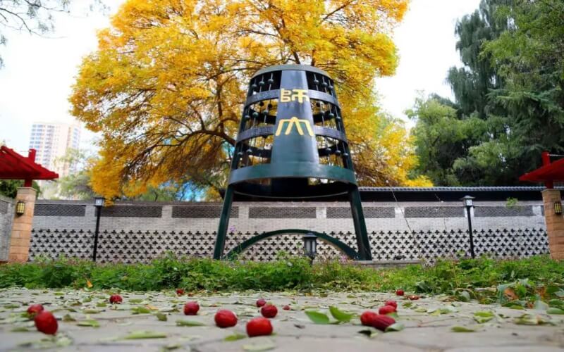 西北师范大学校园实景