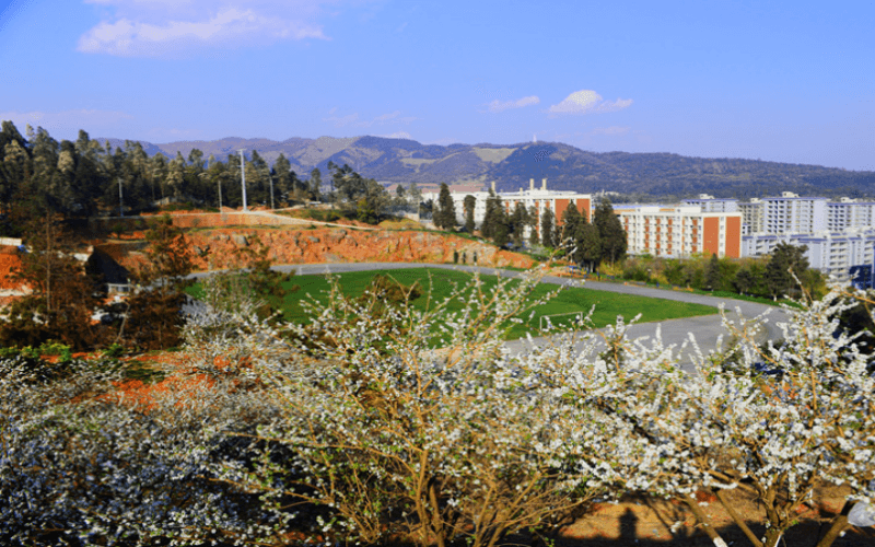 云南机电职业技术学院校园实景