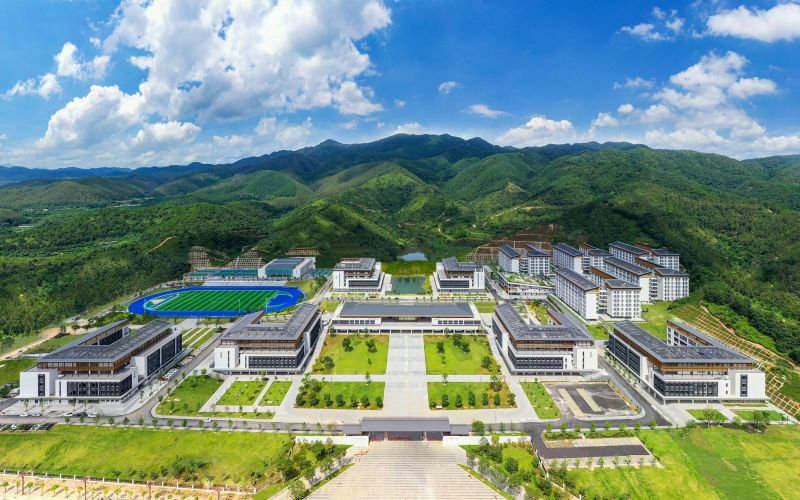 广东云浮中医药职业学院校园环境