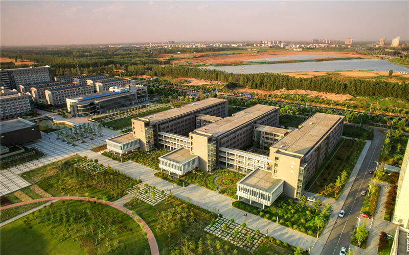 河南财政金融学院校园实景