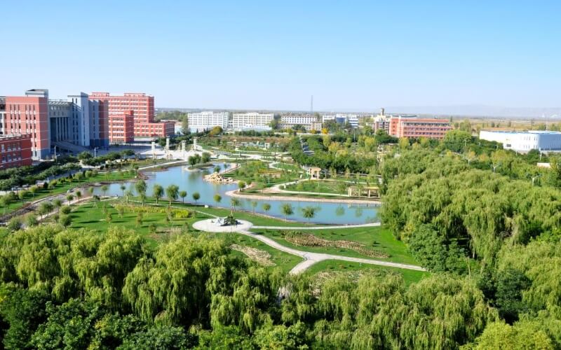 河西学院校园实景