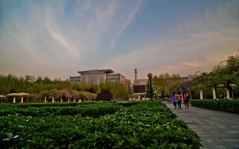 河北师范大学汇华学院校园实景