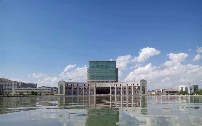 西北民族大学校园实景