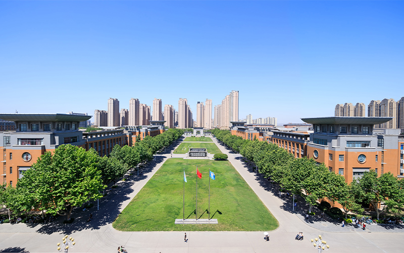 郑州商学院校园实景
